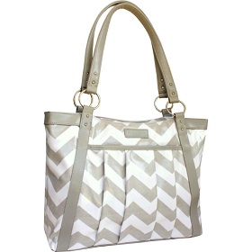Kailo Chic Womens Pleated Laptop Tote