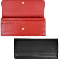 Royce RFID Blocking Womens Saffiano Clutch