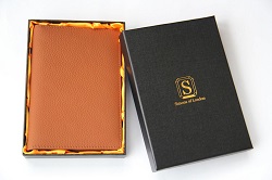 Travel Wallet, Genuine Leather Passport Holder by Simons of London with Card Slots and RFID Blocking to Keep Your Passport, Credit cards, debit cards and ID safe from fraudsters.