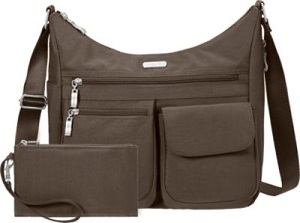 baggallini Everywhere Over The Shoulder Bag Front Pockets